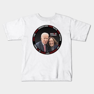 Biden Harris 2020 The Year Americans Take Back Our Nation Kids T-Shirt